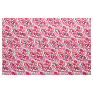 Tecido Teste padrão cor-de-rosa da aguarela