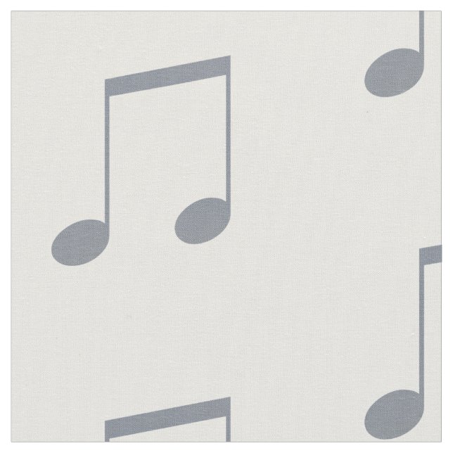 Tecido Teste padrão da nota musical (Detalhe)