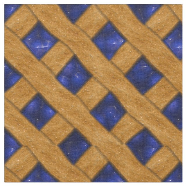 Tecido Teste padrão da torta de mirtilo para padeiros (Detalhe)