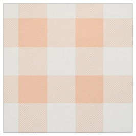 Tecido Teste padrão da verificação do búfalo do pêssego