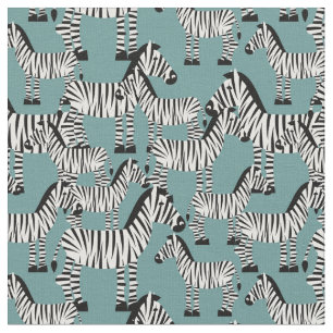 Tecido Teste padrão da zebra