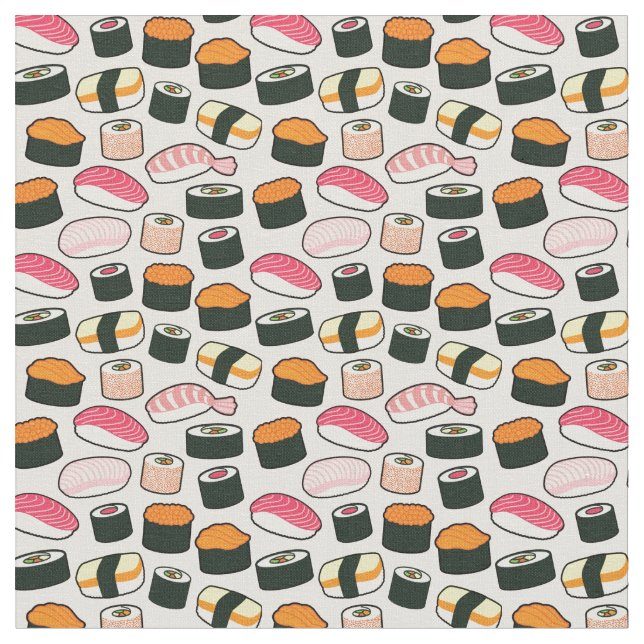 Tecido Teste padrão das ilustrações do divertimento do (Detalhe)