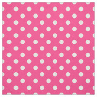 Teste padrão de bolinhas cor-de-rosa e branco