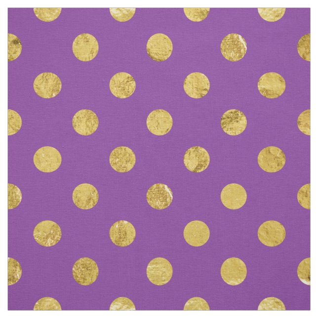 Tecido Teste padrão de bolinhas elegante da folha Dourado (Modelo)