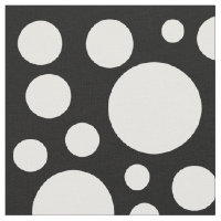 Teste padrão de bolinhas preto e branco moderno