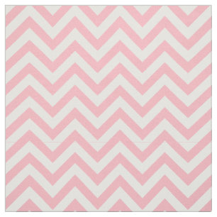 Tecido Teste padrão de ziguezague cor-de-rosa, branco 12