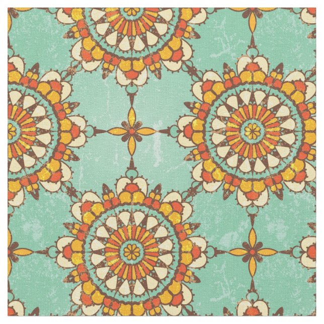 Tecido Teste padrão decorativo (Detalhe)