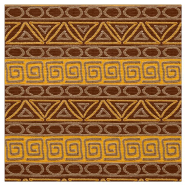 Tecido teste padrão desenhado mão africano étnico (Modelo)