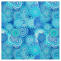 Teste padrão do redemoinho do Fractal, azul
