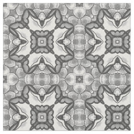 Tecido Teste padrão floral do azulejo do abstrato