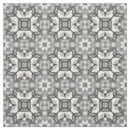 Tecido Teste padrão floral do azulejo do abstrato