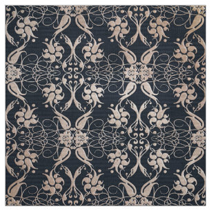 Tecido teste padrão floral do victorian