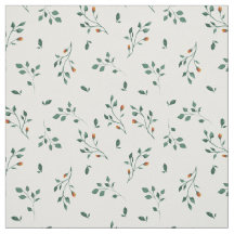 Teste padrão floral verde branco delicado