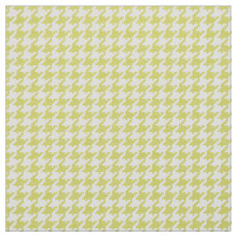 Tecido Teste padrão geométrico amarelo e branco de