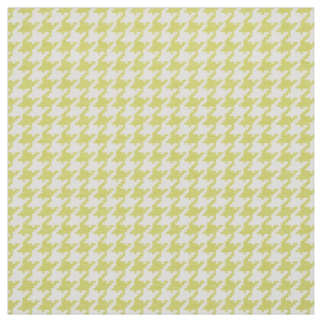 Tecido Teste padrão geométrico amarelo e branco de (Modelo)