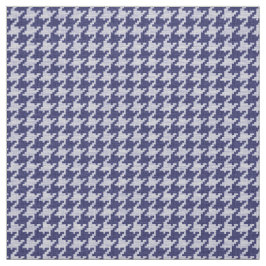 Tecido Teste padrão geométrico azul e branco de