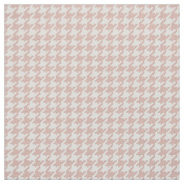 Tecido Teste padrão geométrico cor-de-rosa e branco de