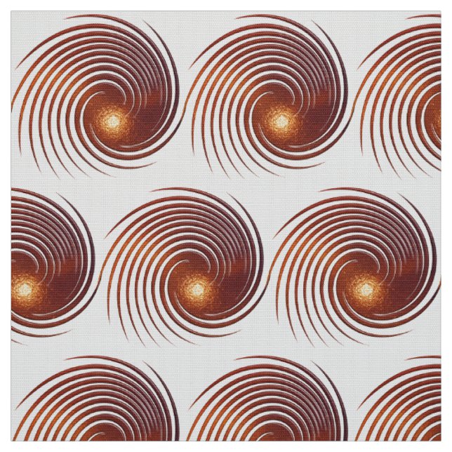 Tecido Teste padrão geométrico dourado abstrato (Modelo)