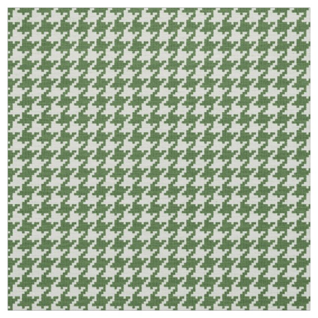 Tecido Teste padrão geométrico verde e branco de (Modelo)
