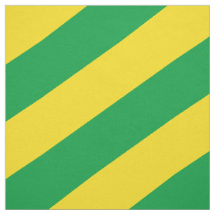 Tecido Teste padrão listrado verde e amarelo