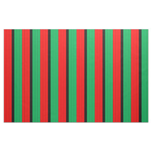 Tecido Teste padrão listrado verde preto vermelho de