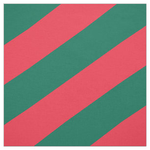 Tecido Teste padrão listrado vermelho e verde