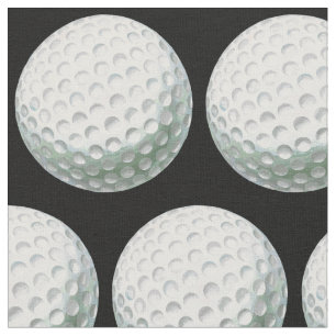 Tecido Teste padrão pintado da bola de golfe