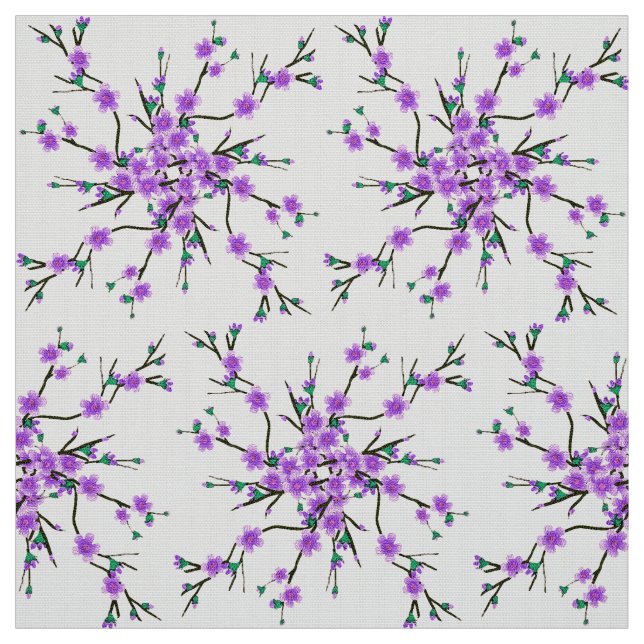 Tecido teste padrão retro floral (Modelo)