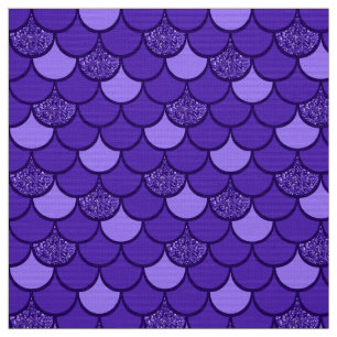 Tecido Teste padrão roxo da escala de peixes com efeito