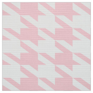 Tecido Teste padrão sem emenda branco & cor-de-rosa de