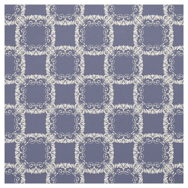 Tecido teste padrão sem emenda dourado floral do damasco (Modelo)