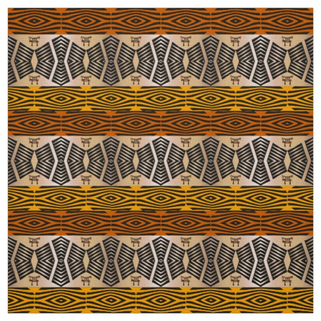 Tecido teste padrão tribal africano étnico (Modelo)