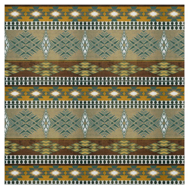 Tecido Teste padrão tribal do sudoeste (Modelo)