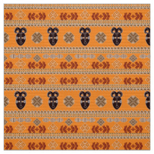 Tecido teste padrão tribal listrado africano étnico