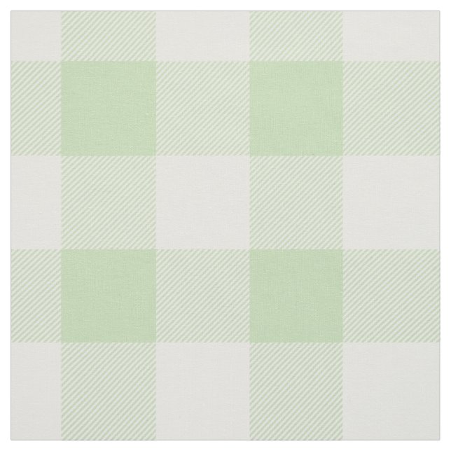Tecido Teste padrão verde da verificação do búfalo (Modelo)