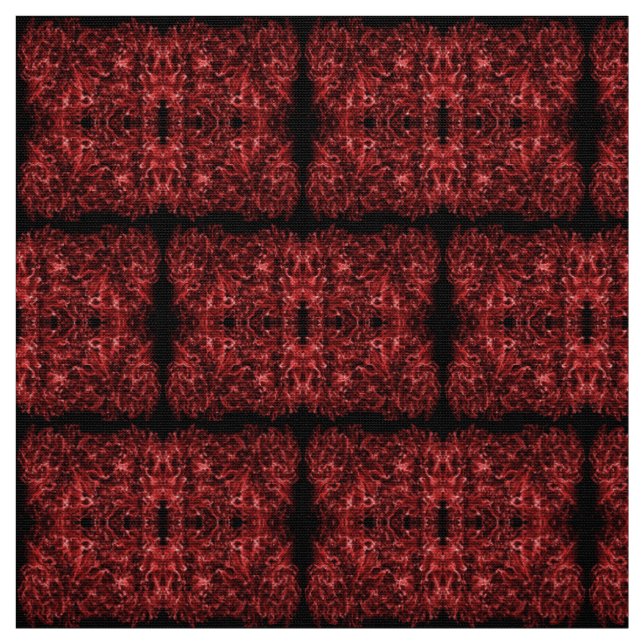 Tecido Teste padrão vermelho dinâmico abstrato, (Modelo)