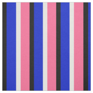 Tecido Têxtil Cor-de-Rosa Azul