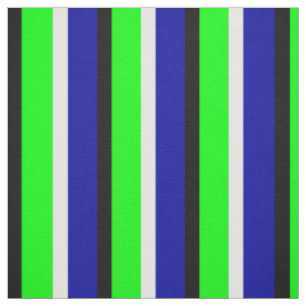 Tecido Têxtil Verde Azul
