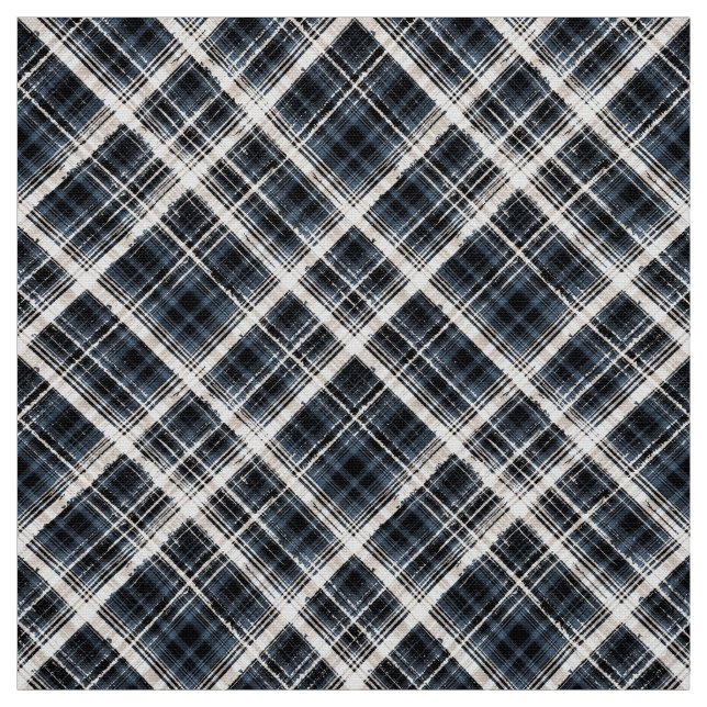 Tecido textura branca preta clássica checkered da xadrez (Modelo)