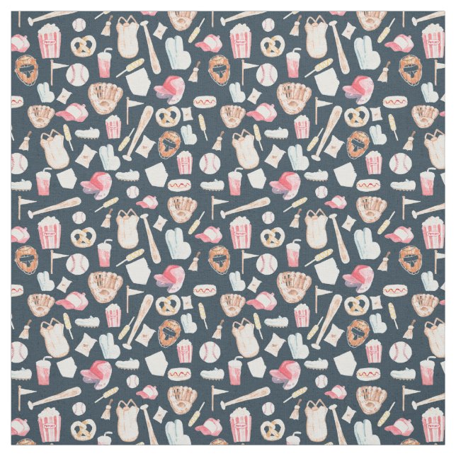 Tecido Textura do Marinho de beisebol (Modelo)