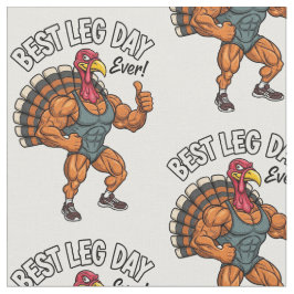 Tecido Thanksgiving Leg Day Fabric