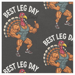 Tecido Thanksgiving Leg Day Fabric