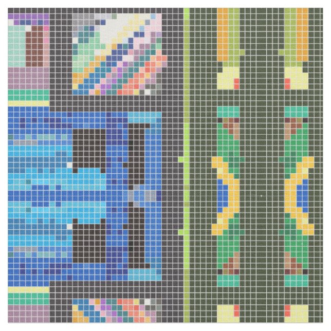 Tecido The Acrylic Geometric Corner (Detalhe)