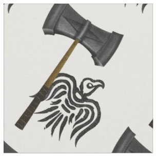 Tecido Thor's Viking Batalha Hammer