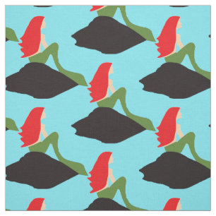 Tecido Thunder_Cove da Sessão da Sereia Redhead 