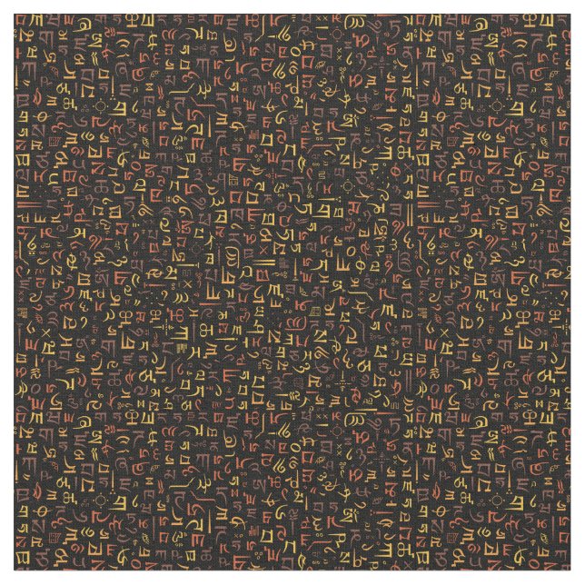 Tecido tibetano (Detalhe)