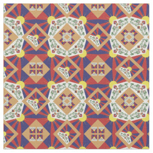 Tecido Tibetano Flag & Trendy Tibet GLD