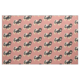 Tecido Tibetano Spaniel (Tri): Algodão Combado (56