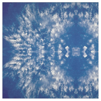 Tecido Tie-Dye Clouds
