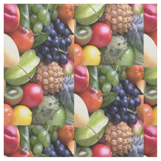 Tecido Tigela de Fruta fresca (Detalhe)